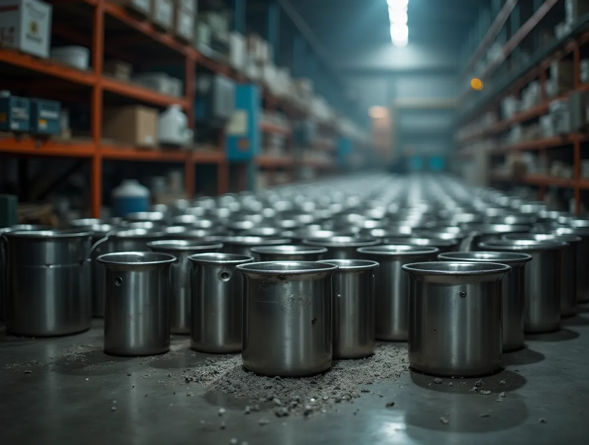 Milk Pots (Pateela) buffing by Raja Buffing Works