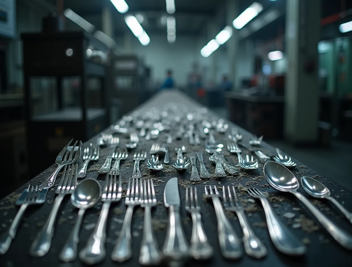 Silverware Collections buffing by Raja Buffing Works